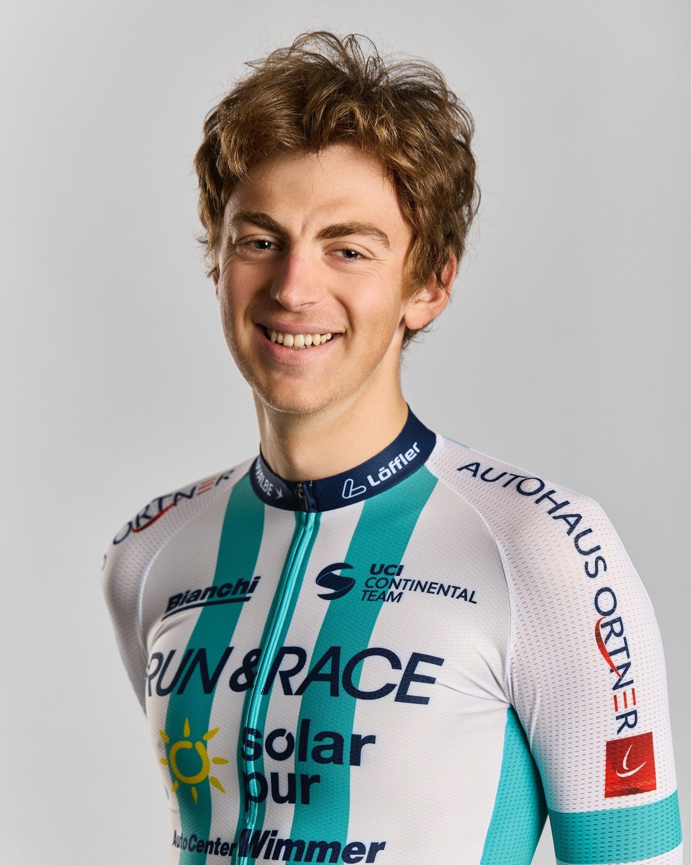 Andrin Züger im Teamtrikot