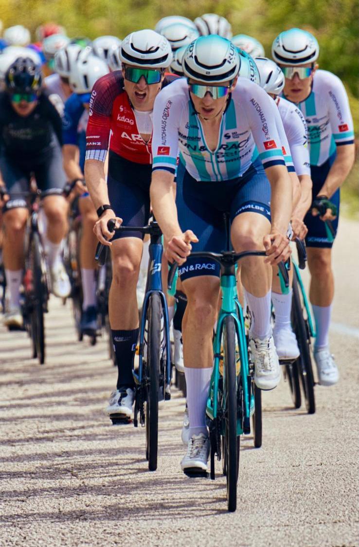 Andrin Züger im Rennen, Tour of Bosnia